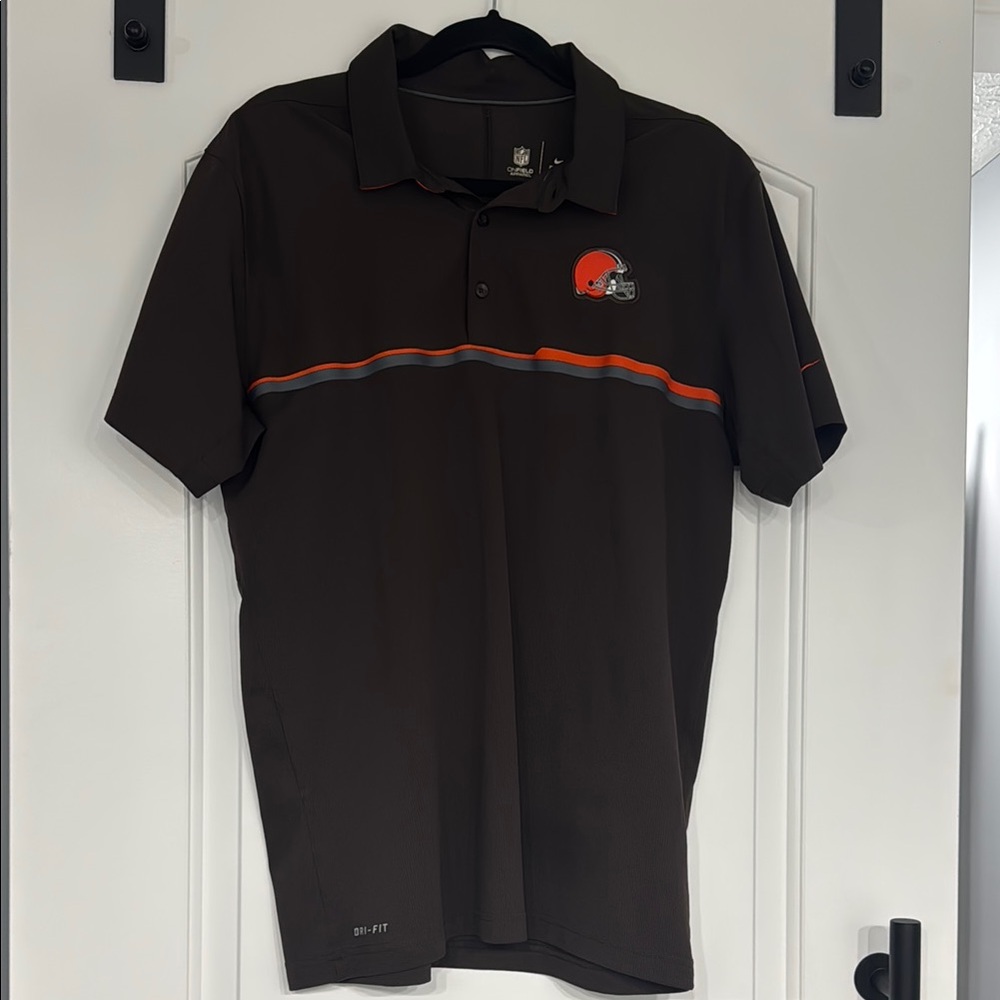 Cleveland Browns Nike Dri-Fit Polo